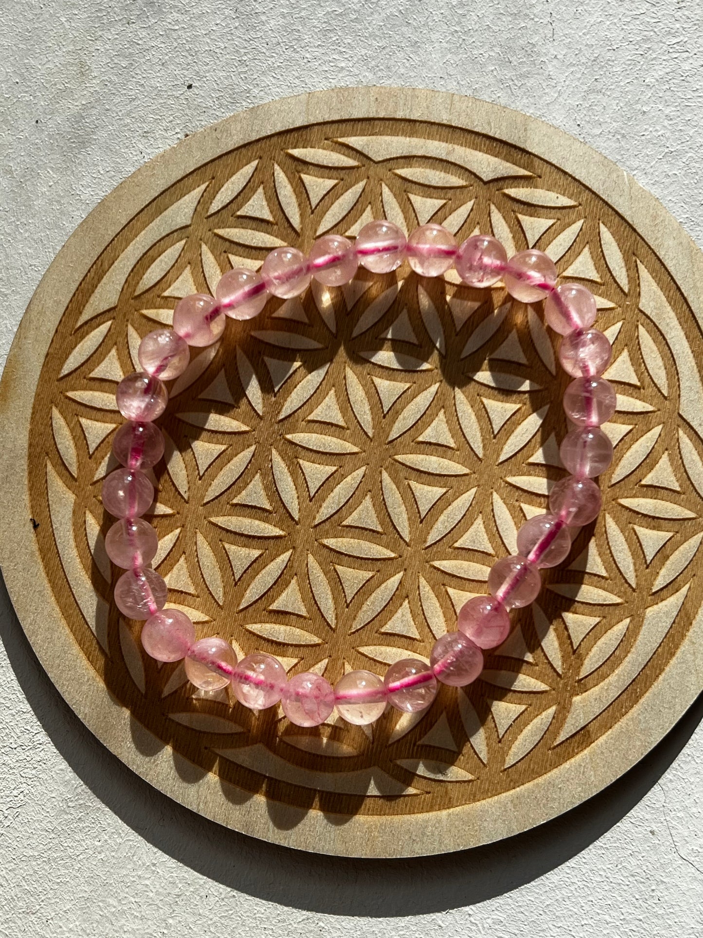 Bracelet Quartz rose