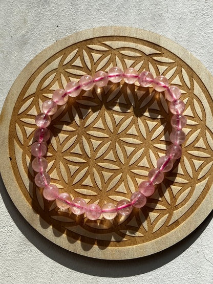 Bracelet Quartz rose